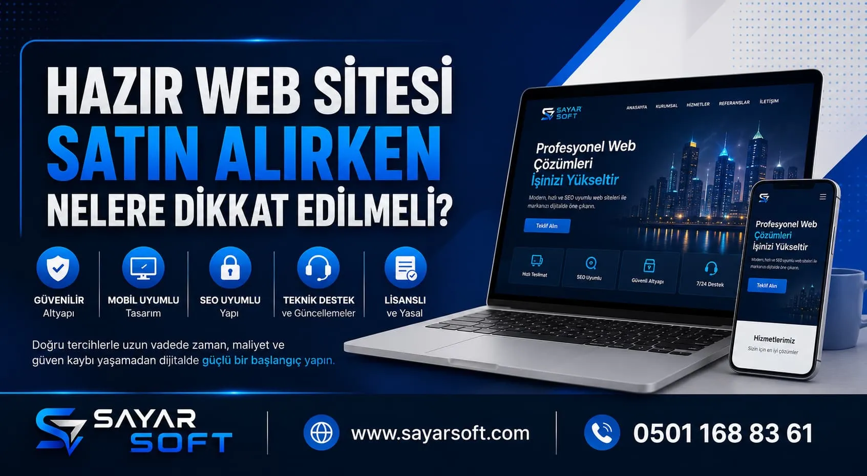 Hazır Web Sitesi Satın Alırken Nelere Dikkat Edilmeli?
