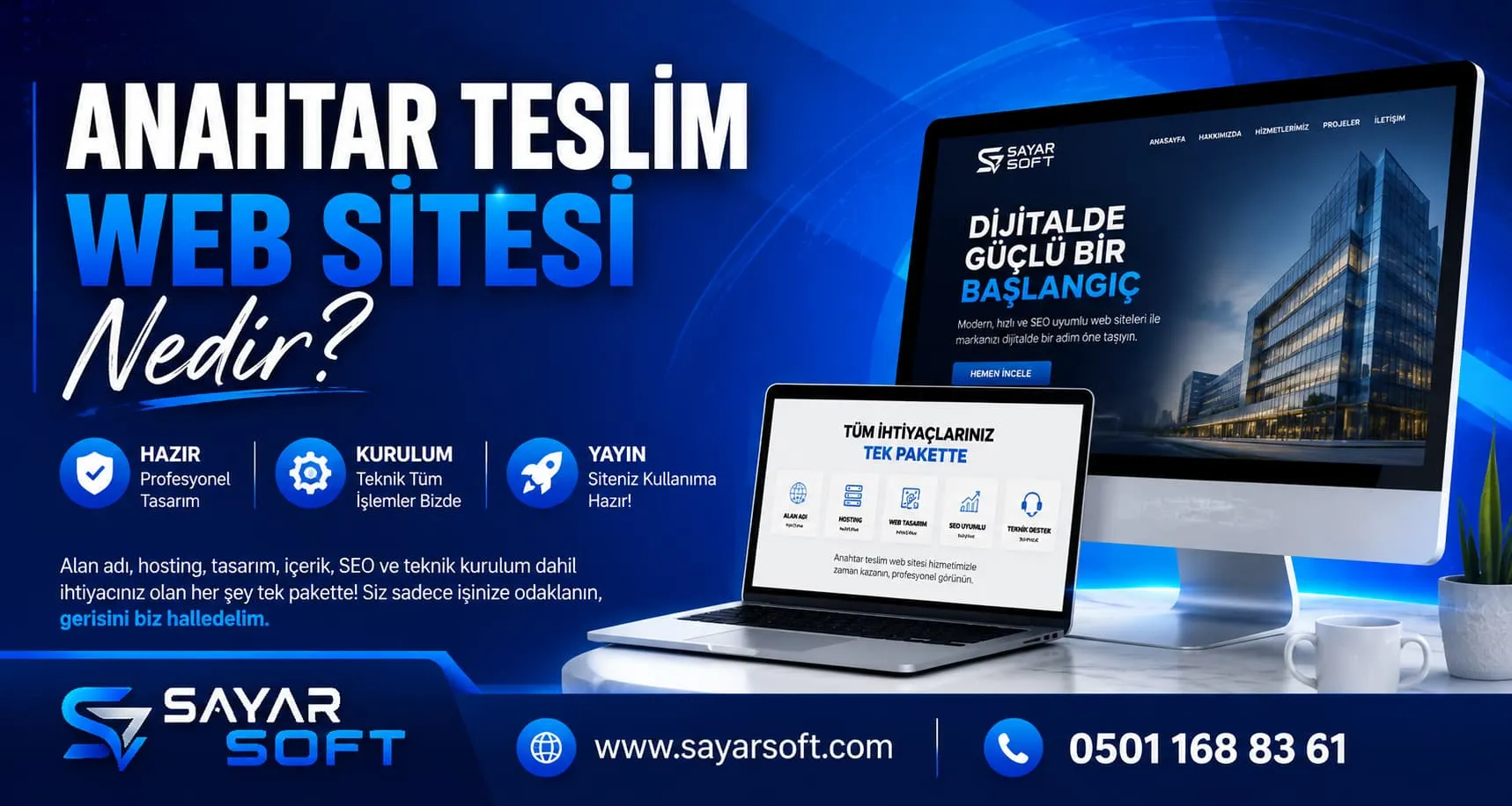 Anahtar Teslim Web Sitesi Nedir?