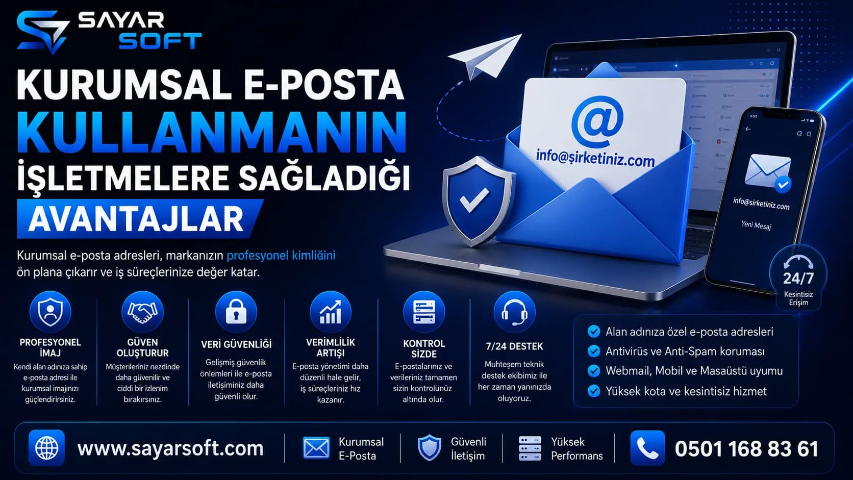 Kurumsal E-Posta Kullanmanın İşletmelere Sağladığı Avantajlar