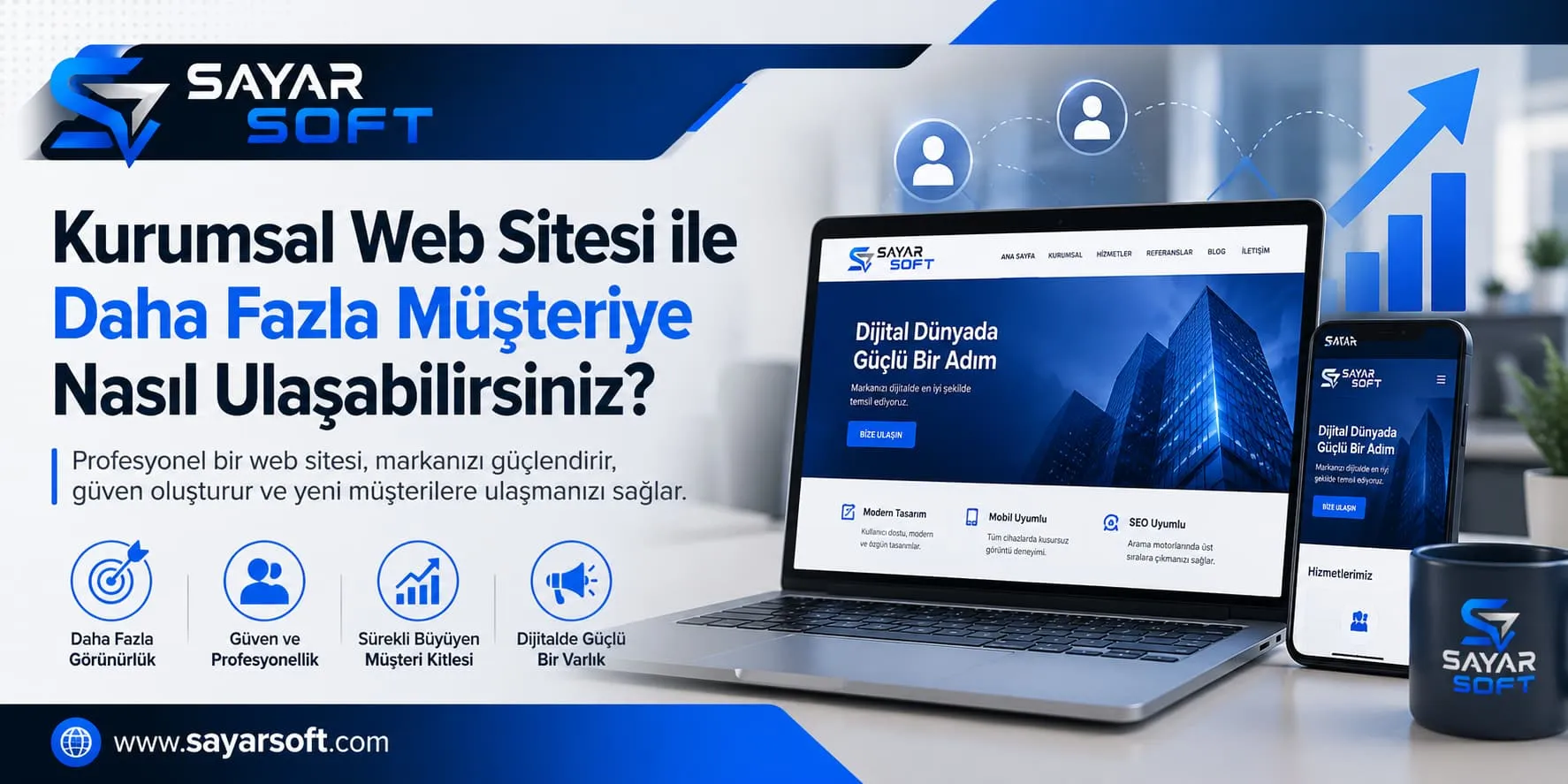 Kurumsal Web Sitesi ile Daha Fazla Müşteriye Nasıl Ulaşabilirsiniz?