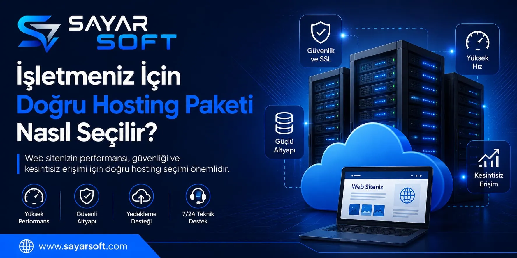 İşletmeniz İçin Doğru Hosting Paketi Nasıl Seçilir?