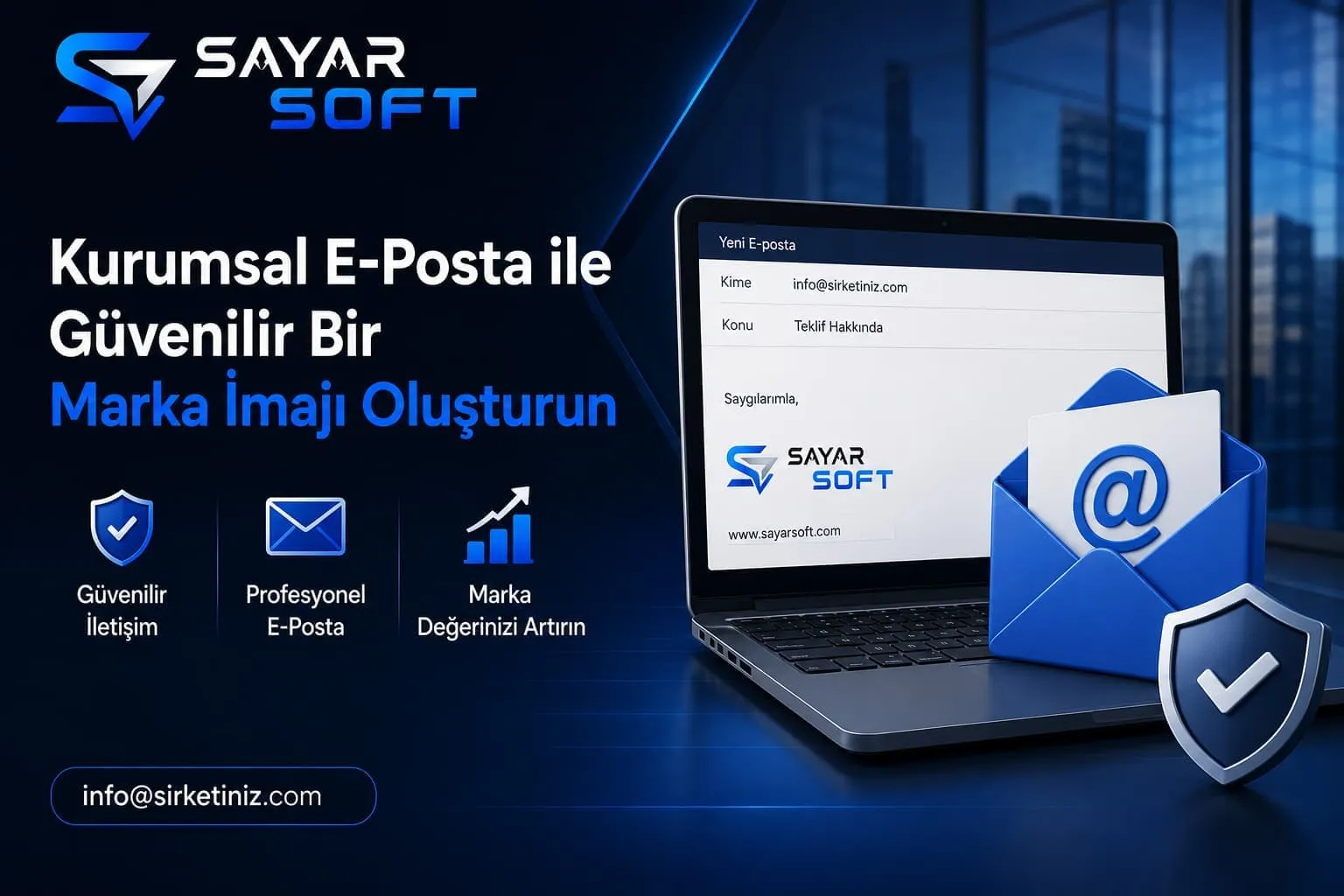 Kurumsal E-Posta ile Güvenilir Bir Marka İmajı Oluşturun