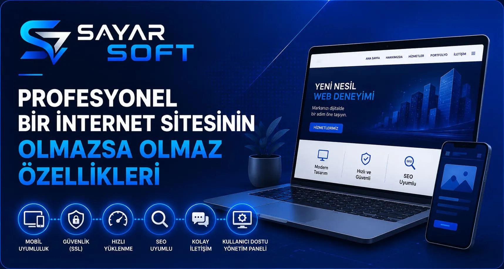 Profesyonel Bir İnternet Sitesinin Olmazsa Olmaz Özellikleri