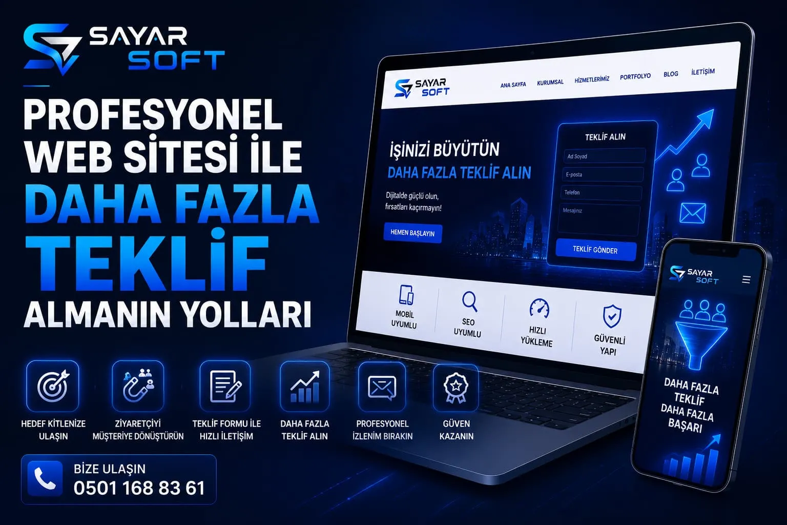 Profesyonel Web Sitesi ile Daha Fazla Teklif Almanın Yolları