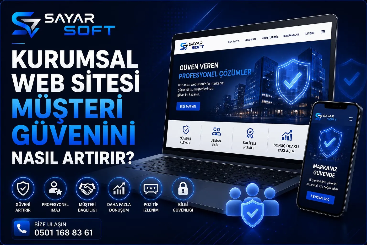 Kurumsal Web Sitesi Müşteri Güvenini Nasıl Artırır?
