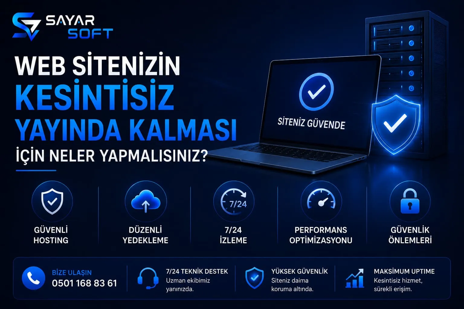 Web Sitenizin Kesintisiz Yayında Kalması İçin Neler Yapmalısınız?