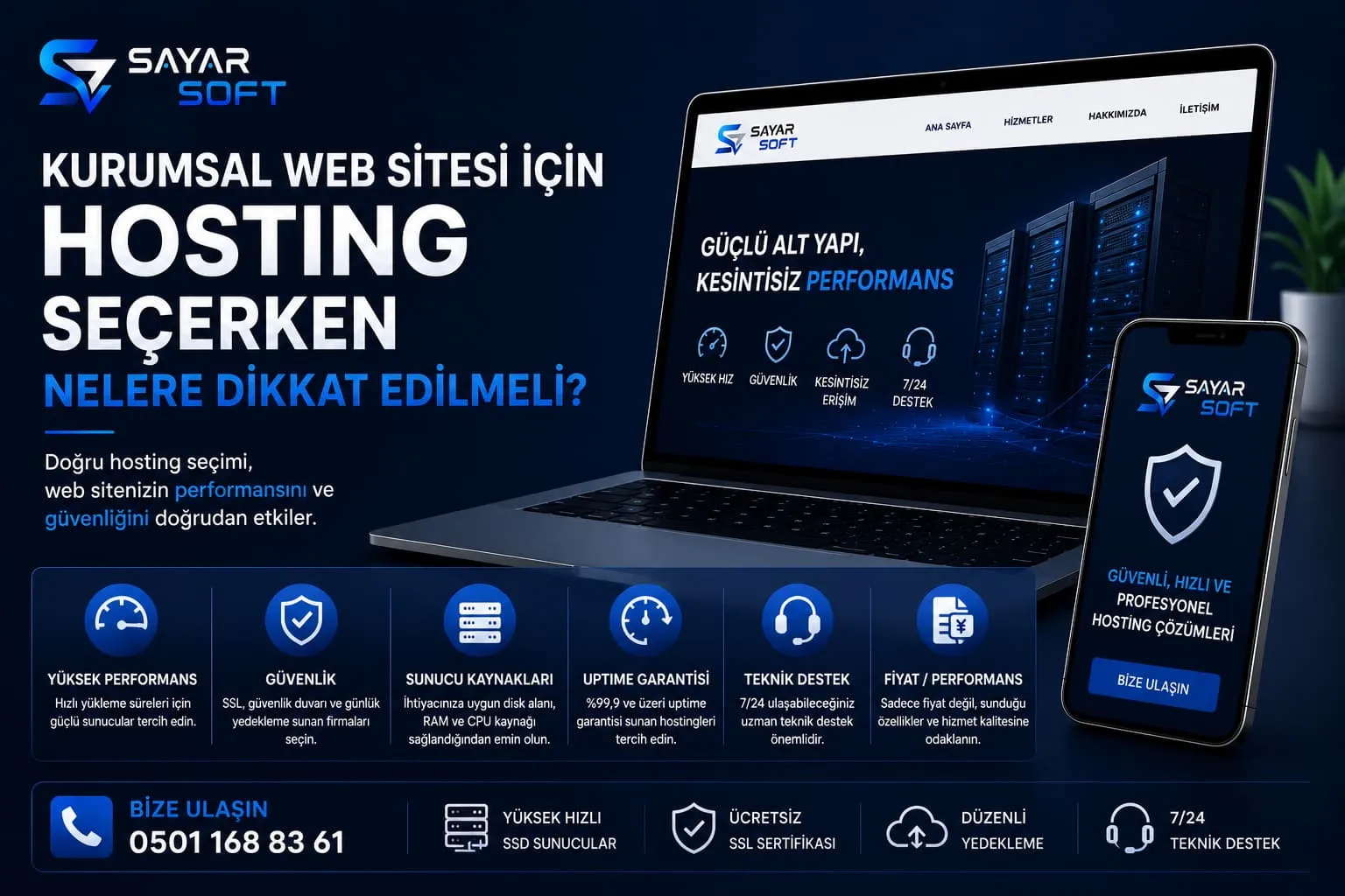 Kurumsal Web Sitesi İçin Hosting Seçerken Nelere Dikkat Edilmeli?