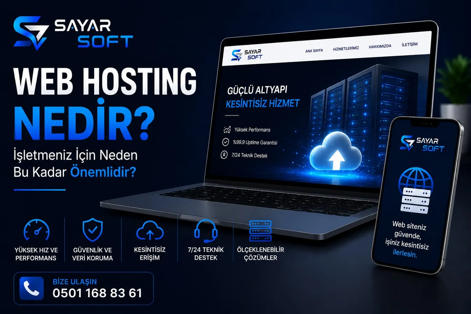 Web Hosting Nedir? İşletmeniz İçin Neden Bu Kadar Önemlidir?