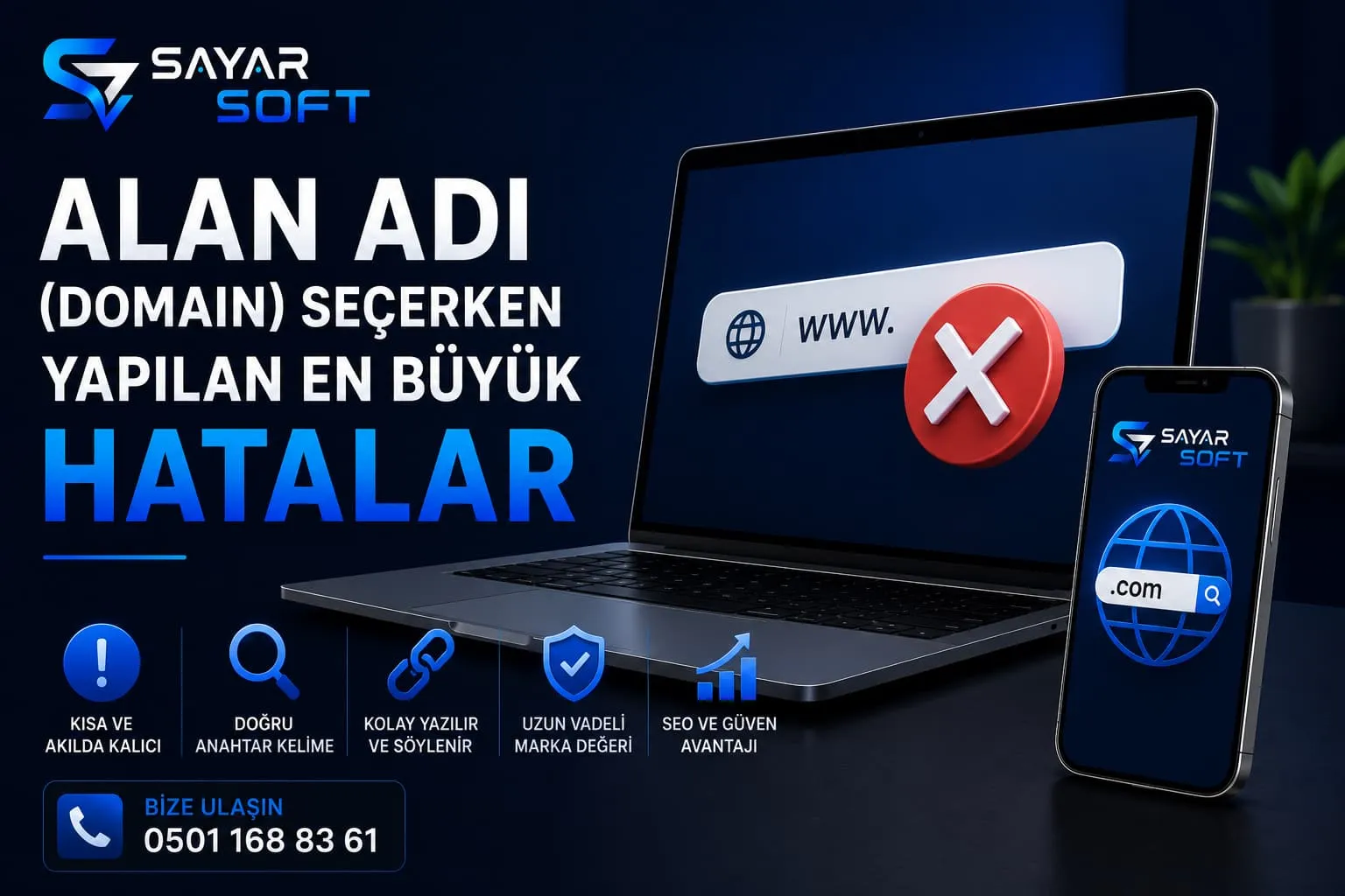 Alan Adı (Domain) Seçerken Yapılan En Büyük Hatalar