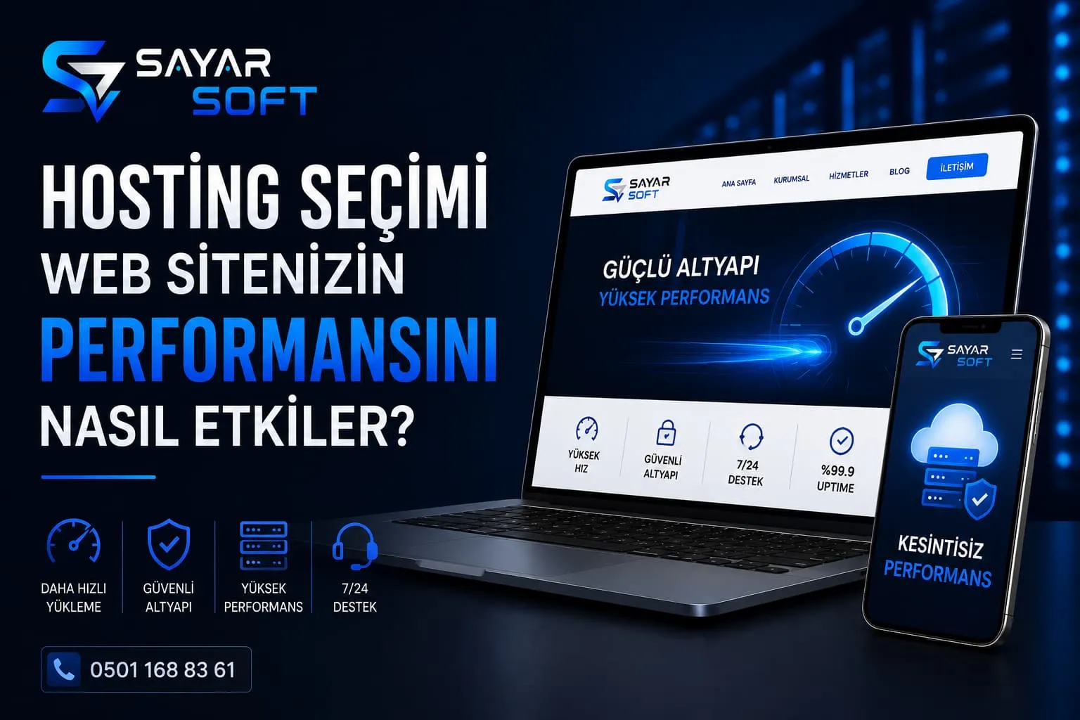 Hosting Seçimi Web Sitenizin Performansını Nasıl Etkiler?