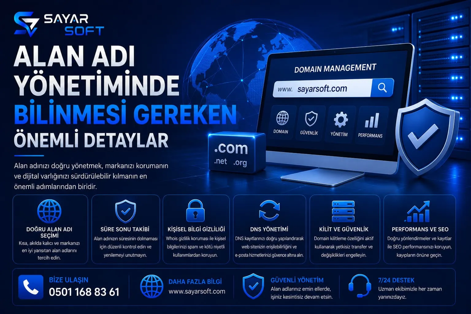 Alan Adı Yönetiminde Bilinmesi Gereken Önemli Detaylar