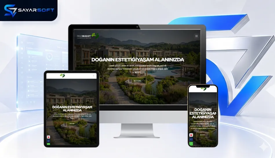 Peyzaj Tasarım Şirketleri İçin Kurumsal Web Sitesi