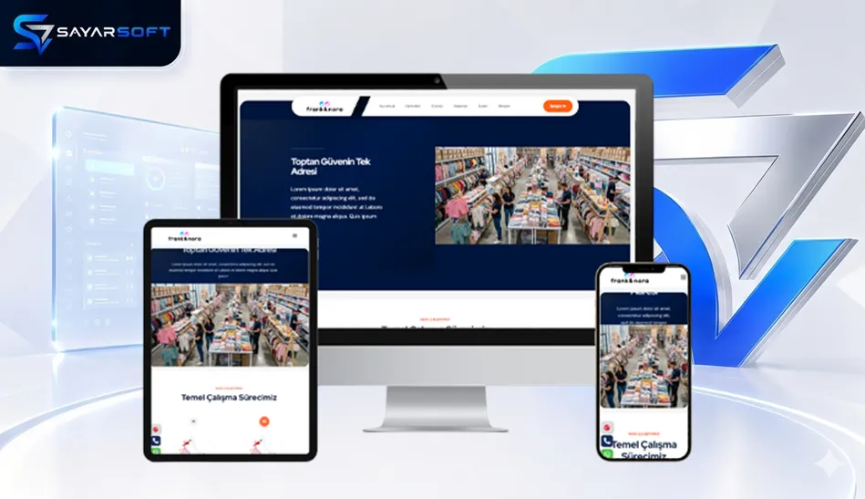 Bebek Giyim ve Moda Mağazalarına Özel Hazır Web Sitesi Paketi
