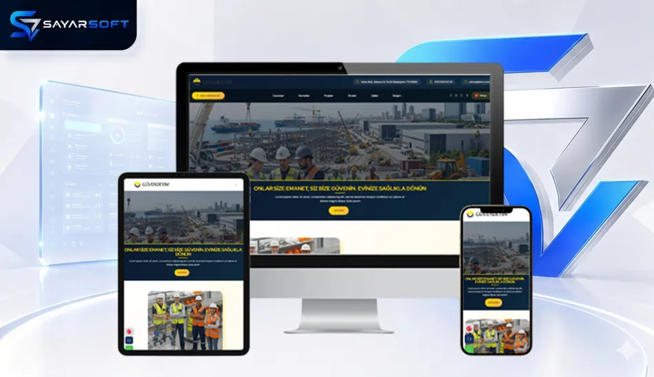İş Güvenliği ve Eğitim Firmalarına Özel Hazır Web Sitesi Paketi