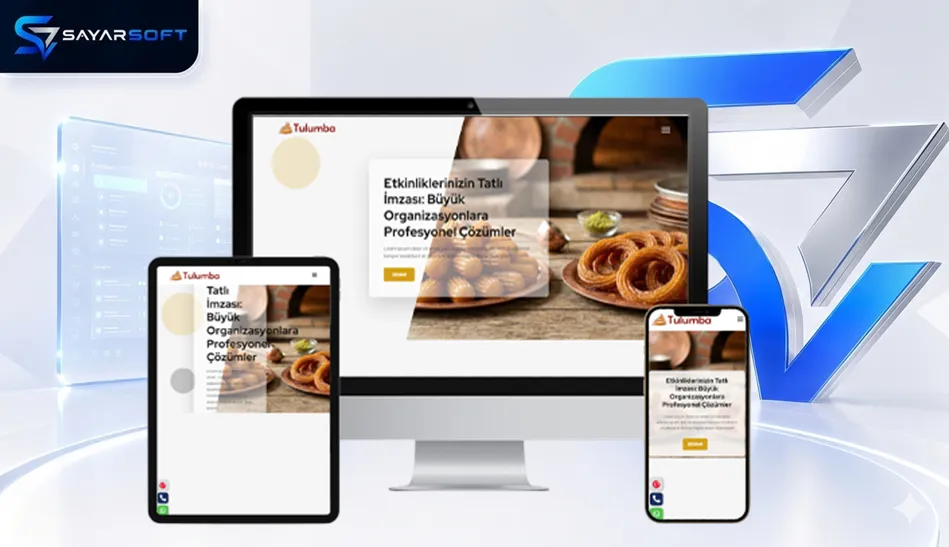 Tulumbacı, Lokmacı ve Tatlı Üreticilerine Özel Hazır Web Sitesi Paketi