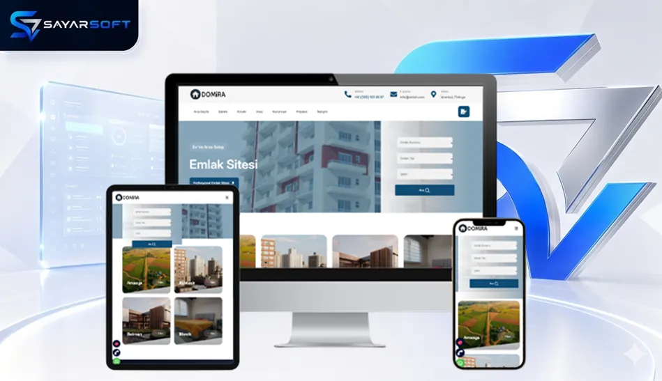 Emlak Danışmanlarına Özel Hazır Web Sitesi Paketi