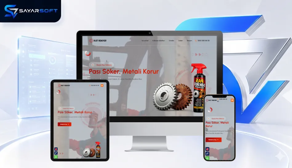 Özel Ürün ve Tek Ürün Tanıtımına Özel Hazır Web Sitesi Paketi