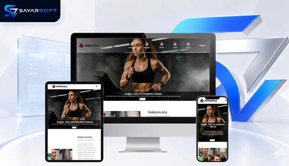 Spor Merkezi Hazır Web Sitesi Paketi - Çanakkale