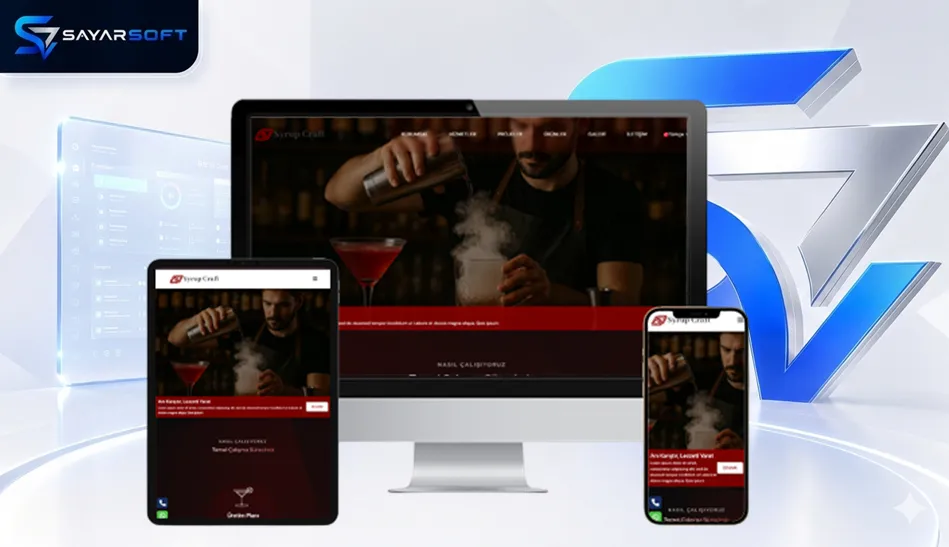 Gıda ve İçecek Firmaları Hazır Web Sitesi