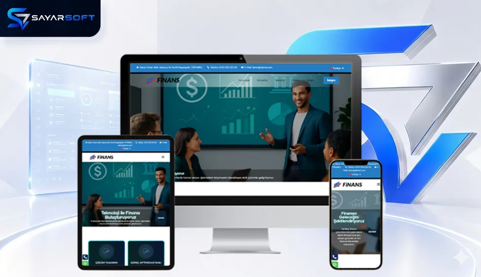 Yatırım ve Finans Danışmanlığı Hazır Web Sitesi
