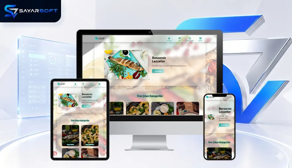 Restoran QR Menü Sistemi Hazır Web Sitesi