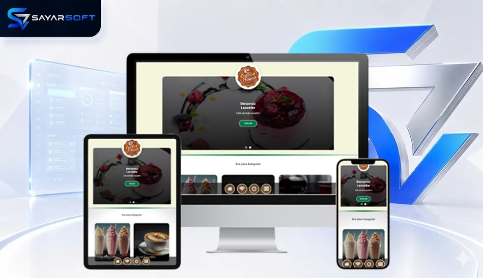 Gelişmiş QR Menü Sistemi Hazır Web Sitesi