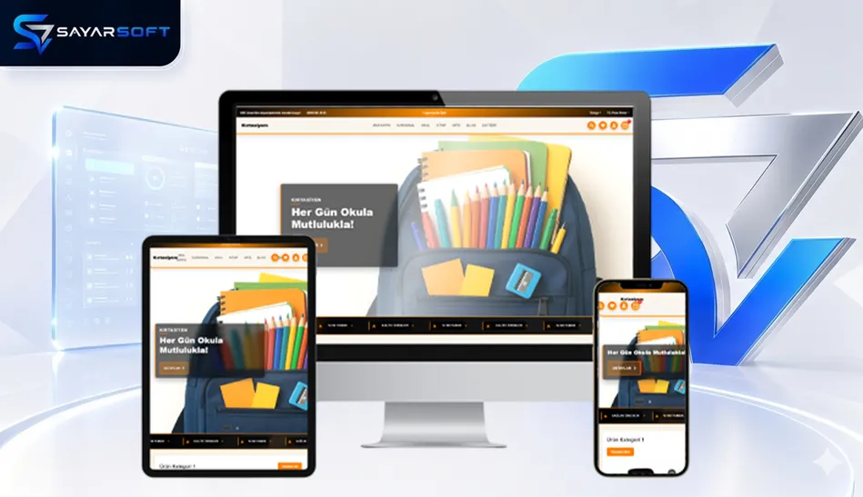Kırtasiye ve Ofis Malzemeleri E-Ticaret Web Sitesi