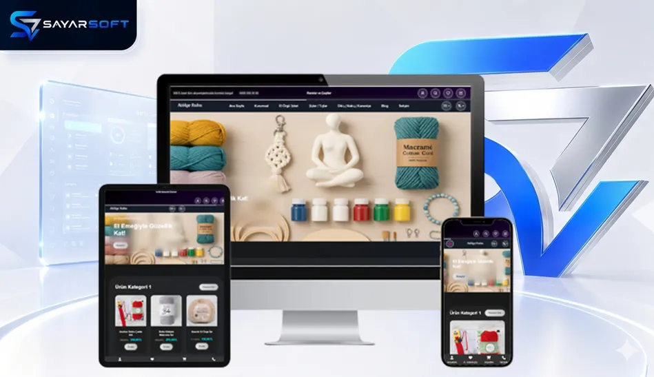 Örgü ve El İşi Ürünleri E-Ticaret Web Sitesi