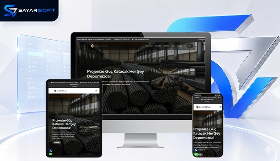 Demir Doğrama ve Metal İşleri Web Sitesi