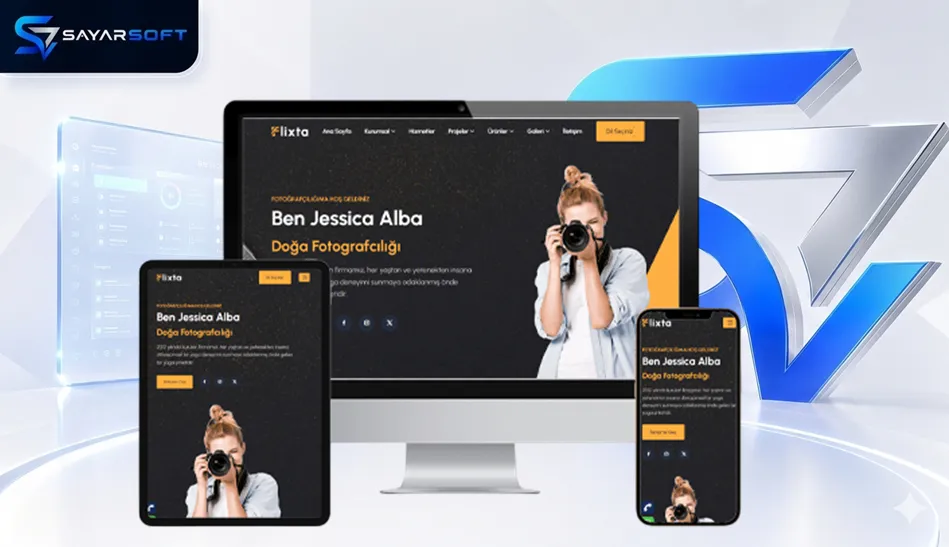 Ürün Fotoğrafçılığı Web Sitesi Paketi