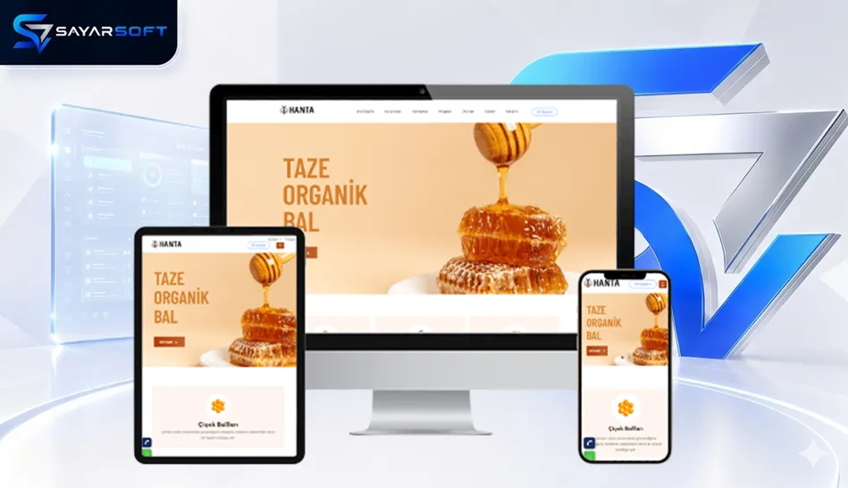 Taze Doğal Bal ve Arıcılık Web Sitesi