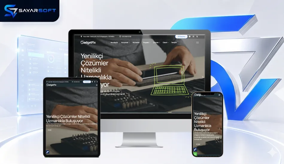 Telefon, Tablet ve Bilgisayar Teknik Servis Web Sitesi