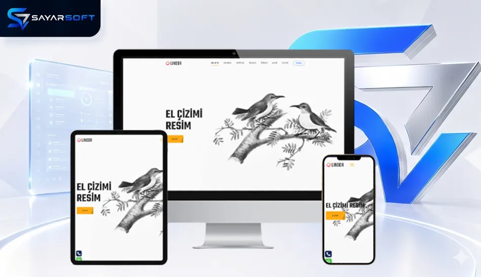 Ressam ve Fotoğrafçı Portföy Web Sitesi