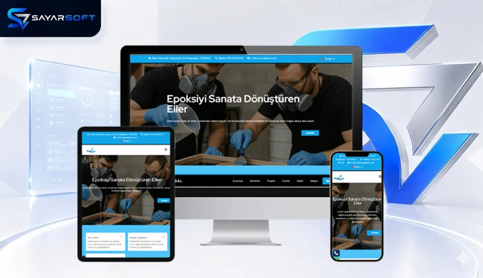Epoksi İmalatı ve Satışı Web Sitesi