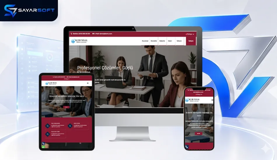 SMMM - Muhasebe ve Mali Müşavir Hazır Web Sitesi