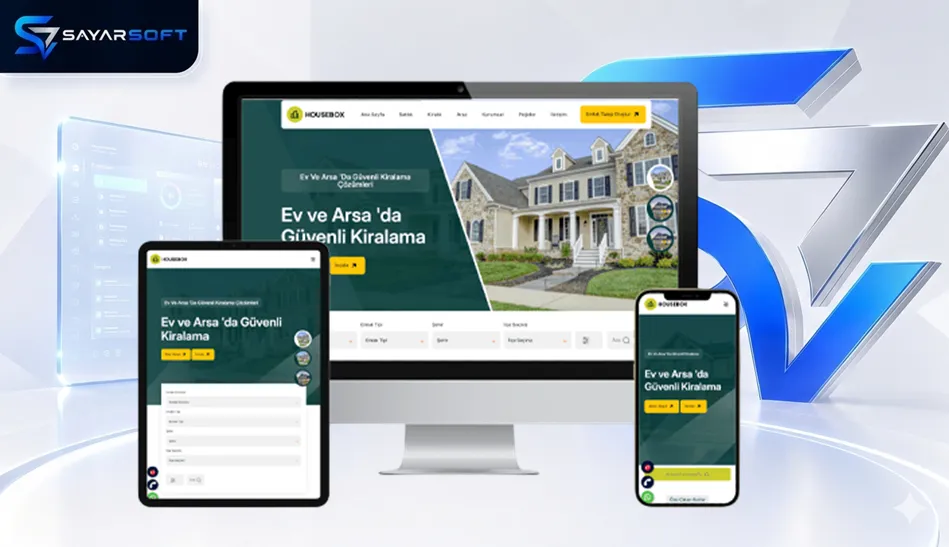 Gayrimenkul / Emlak Danışman Hazır Web Sitesi