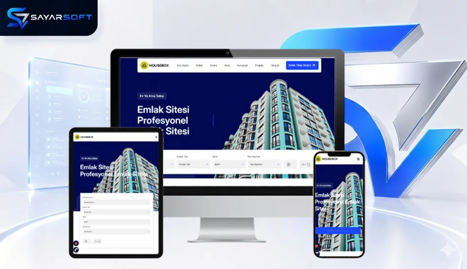 Emlak Firması Ofisi Hazır Web Sitesi