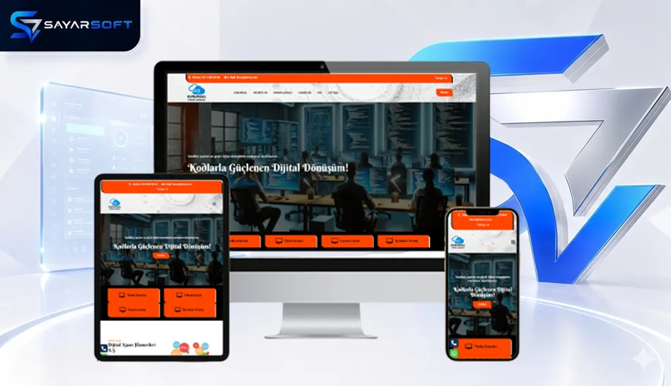 Dijital Ajans ve Yazılım Firması Hazır Web Sitesi