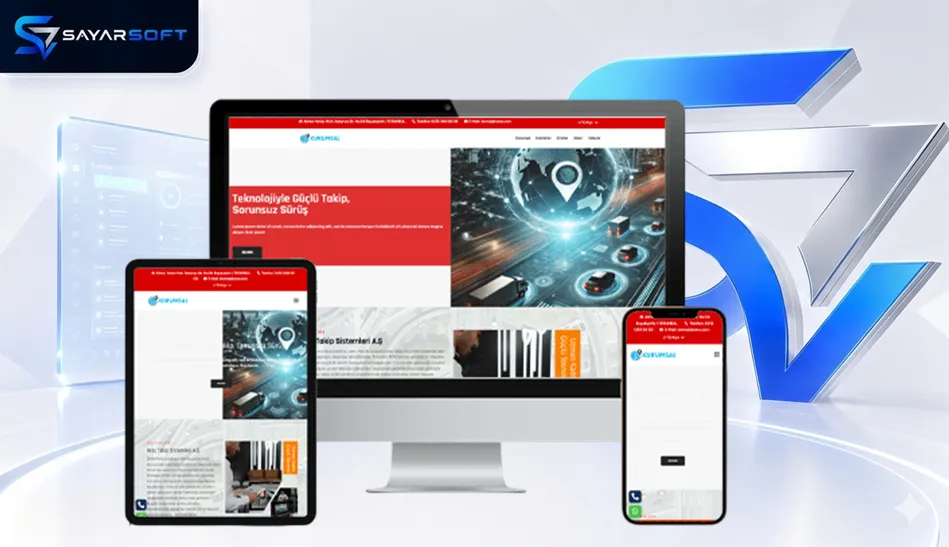 GPS Araç Takip ve Filo Yönetimi Web Sitesi Paketi
