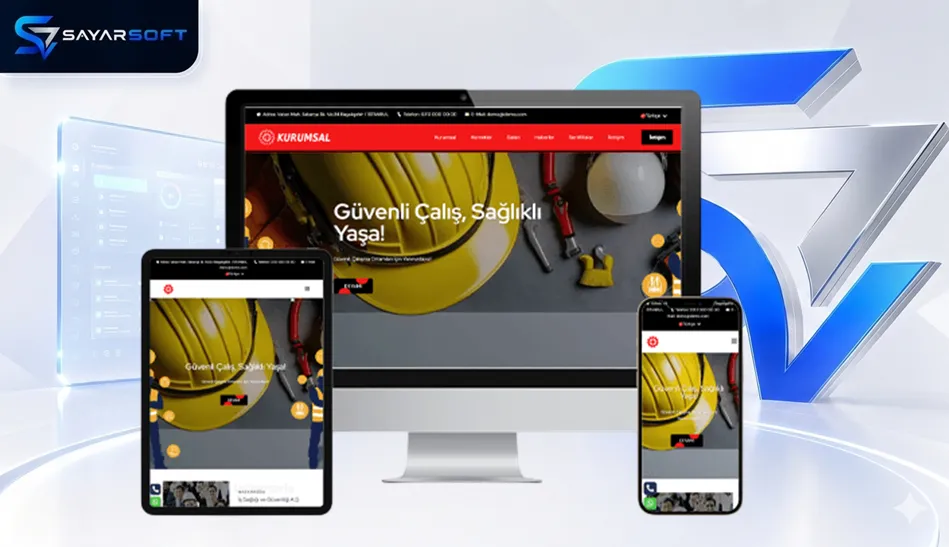 Ortak Sağlık Güvenlik Birimi ve İş Güvenliği Web Sitesi Paketi