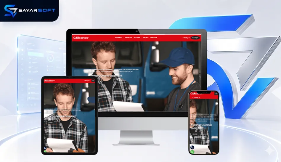 Oto Ekspertiz ve Araç Değerlendirme Web Sitesi Paketi