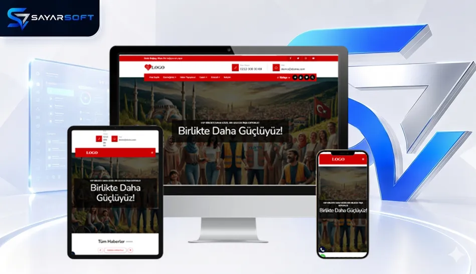 Vakıf, Dernek ve Sivil Toplum Kuruluşu Web Sitesi Paketi