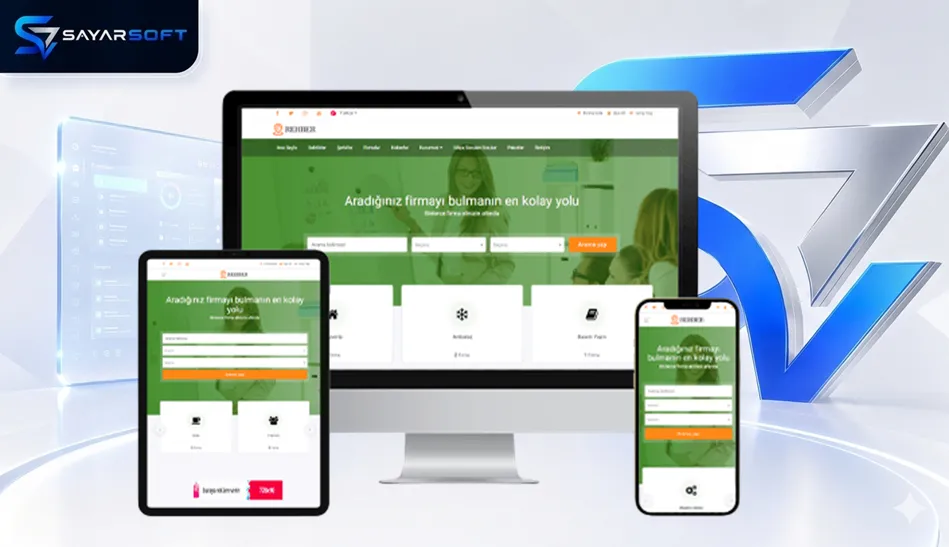 Kurumsal Firma ve Sektör Rehberi Web Sitesi Paketi