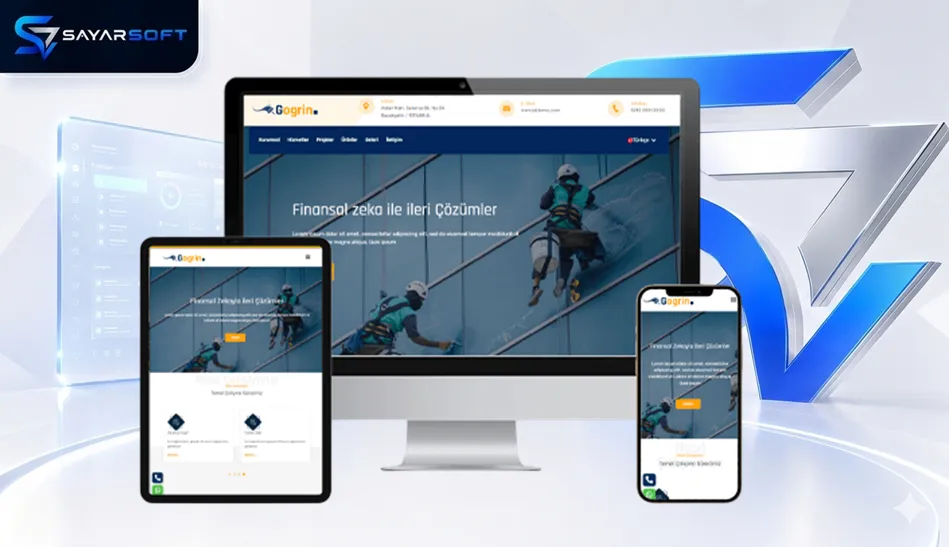 Dış Cephe Temizliği ve Cam Temizlik Hizmetleri Web Sitesi Paketi