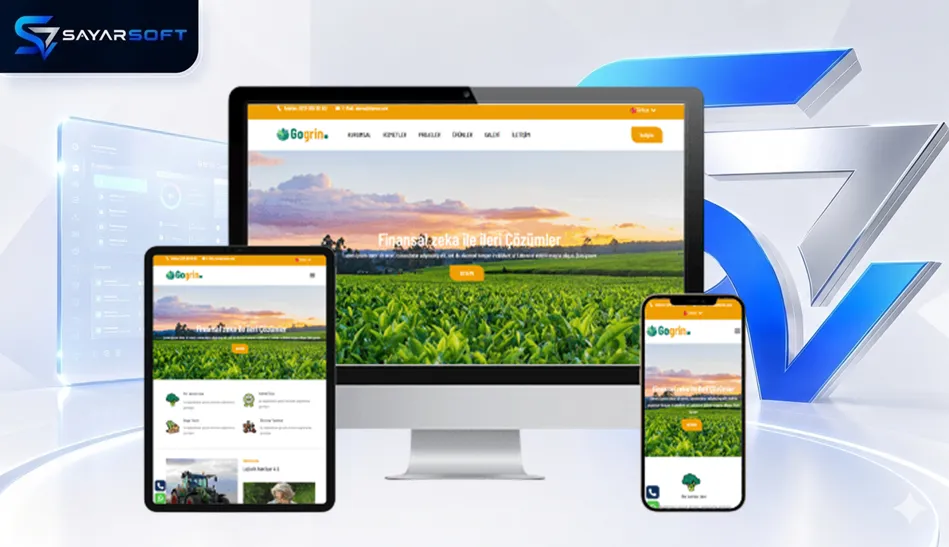 Tarım ve Hayvancılık İşletmeleri Web Sitesi Paketi