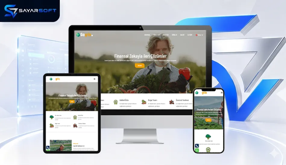 Botanik Tarım ve Çiftlik Yönetimi Web Sitesi Paketi