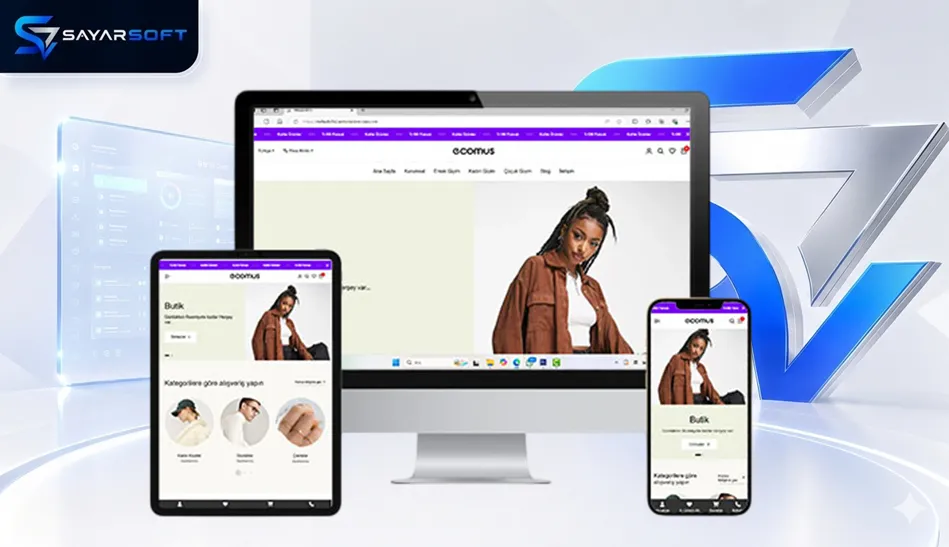 E-Ticaret Tekstil ve Giyim Ürünleri Satış Web Sitesi Paketi
