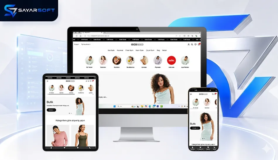 Tekstil ve Giyim Ürünleri E-Ticaret Web Sitesi Paketi