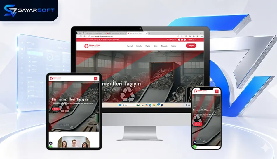 Hurdacı ve Geri Dönüşüm Firması Web Sitesi Paketi