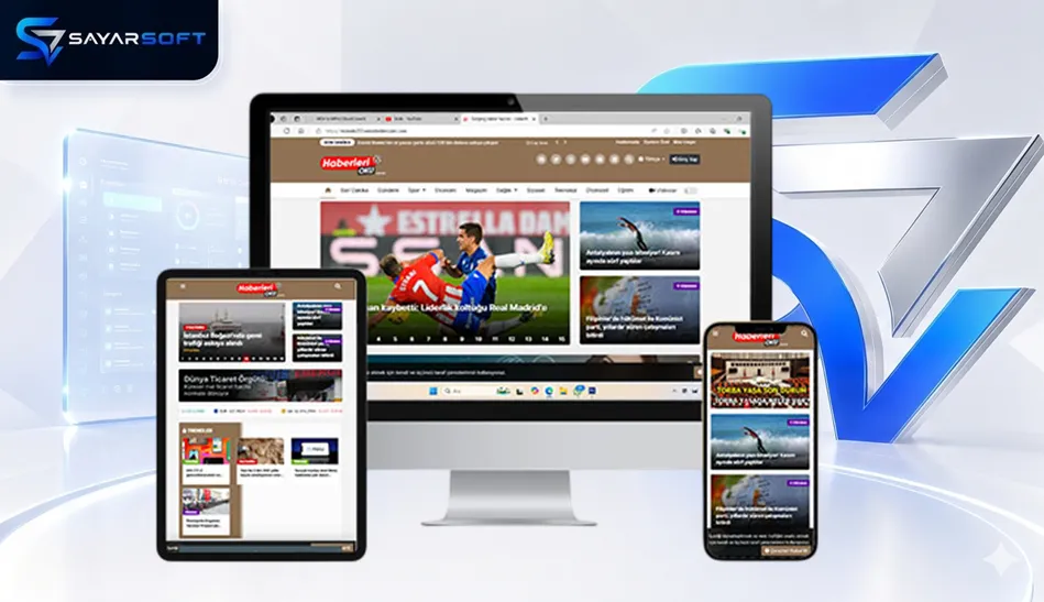 Haber Portalı ve Haber Ajansı Web Sitesi Paketi